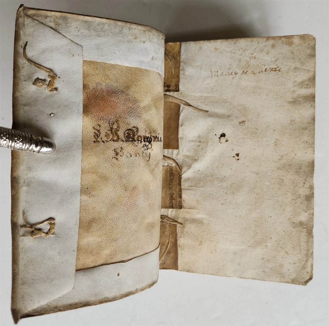 1547 OPUSCULORUM by D. Aurelii Augustini antique ILLUSTRATED vellum bound 16th C - 6