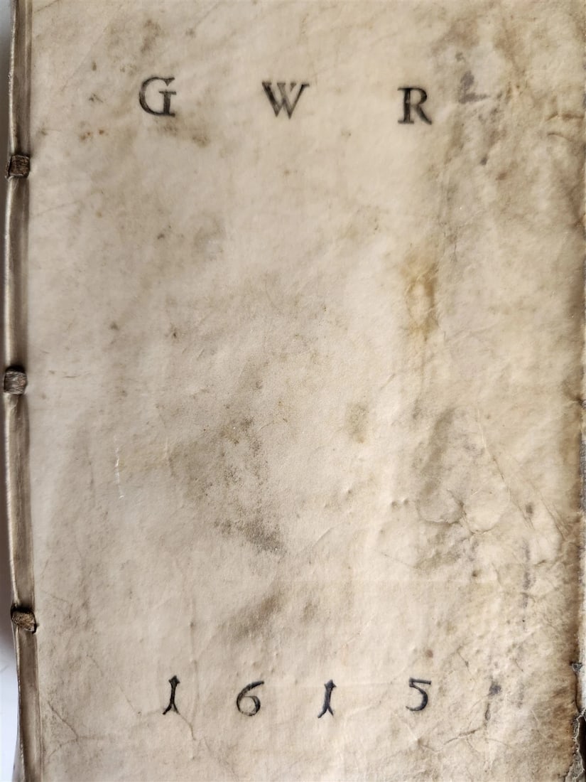 1611 ARISTOTELIS ORGANON antique ILLUSTRATED vellum bound - 5