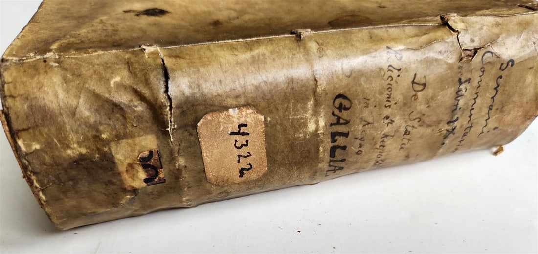 1577 HISTORY OF RELIGIOUS WARS in FRANCE antique vellum bound 16th CENTURY - 14