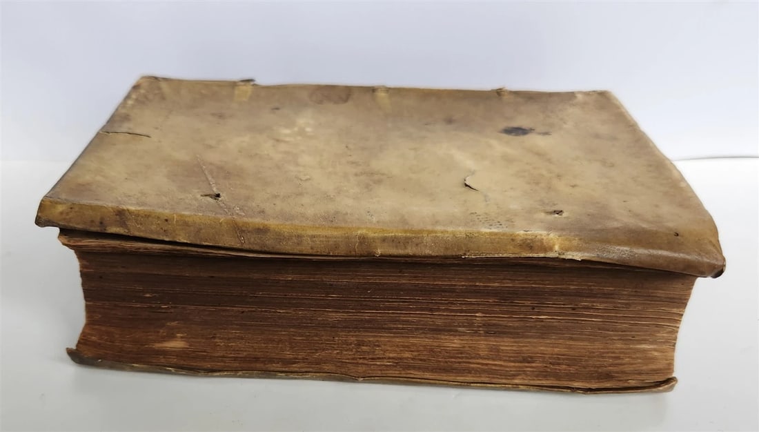 1577 HISTORY OF RELIGIOUS WARS in FRANCE antique vellum bound 16th CENTURY - 4