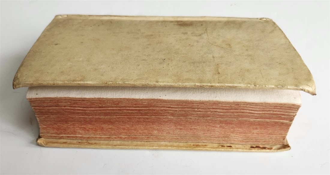 1756 LIFE of CESAR BORGIA ILLUSTRATED w/ PORTRAIT antique VELLUM BINDING - 7