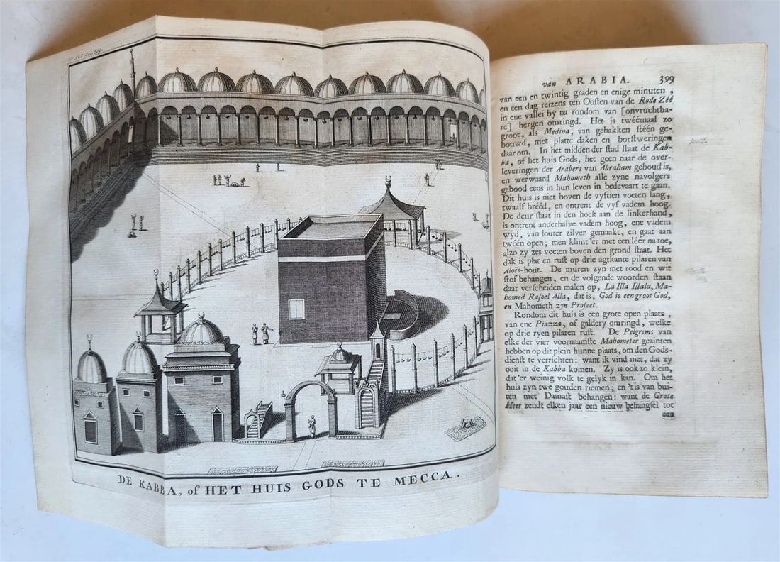 1732 ILLUSTRATED HISTORY of PERSIA ARABIA ASIATIC TARTARY RUSSIA w/maps ANTIQUE - 12