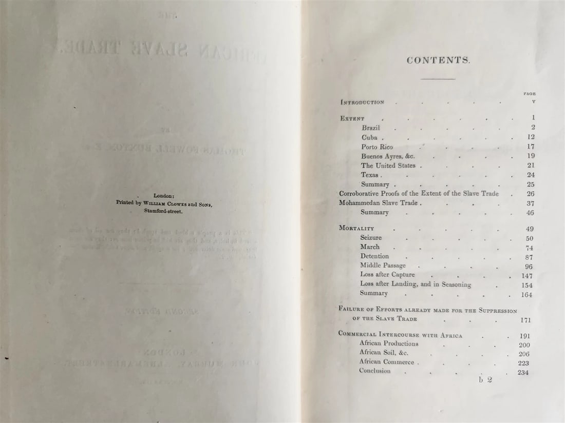 1839 AFRICAN SLAVE TRADE by Thomas Fowell Buxton antique in ENGLISH - 5
