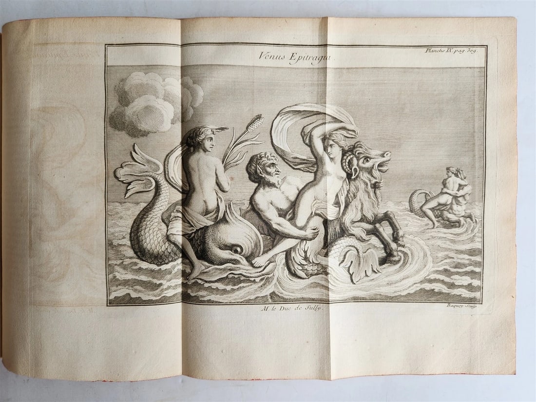 1739 ANCIENT CULTS & ASTROLOGY antique ILLUSTRATED in FRENCH - 14