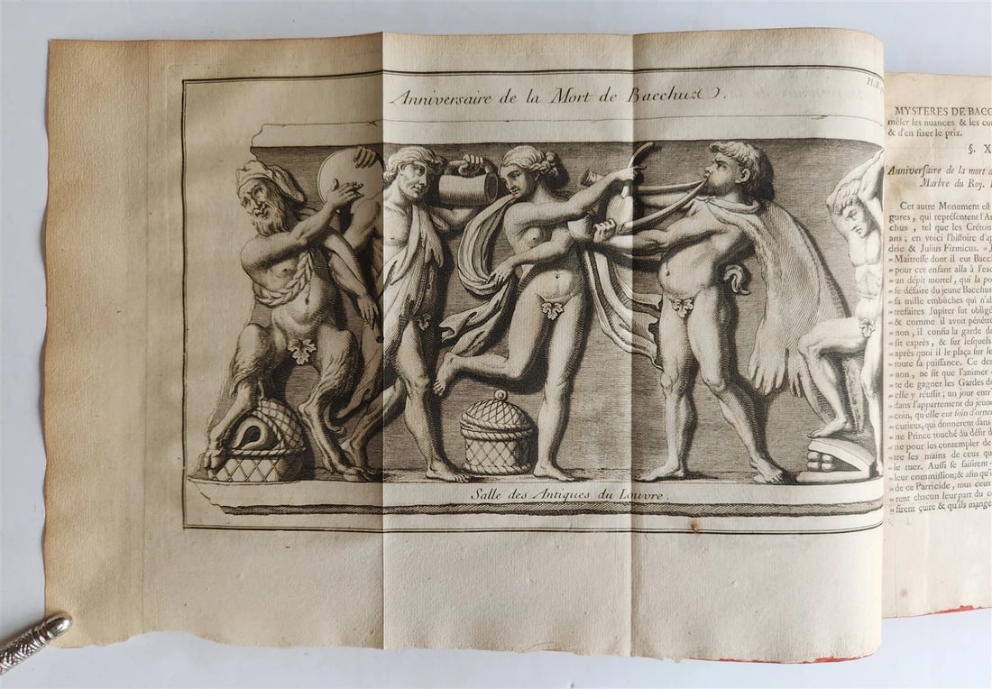 1739 ANCIENT CULTS & ASTROLOGY antique ILLUSTRATED in FRENCH - 7