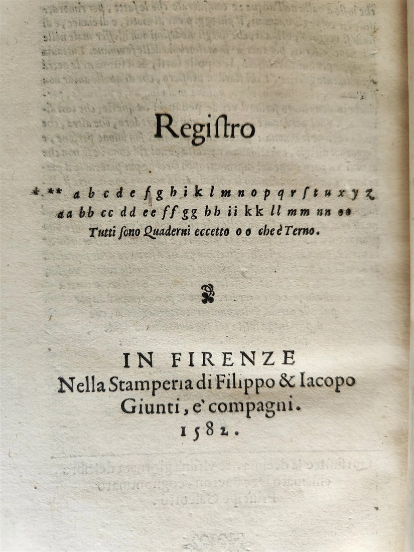 1582 DECAMERON by GIOVANI BOCCACCIO 16th CENTURY antique AMAZING BINDING - 5