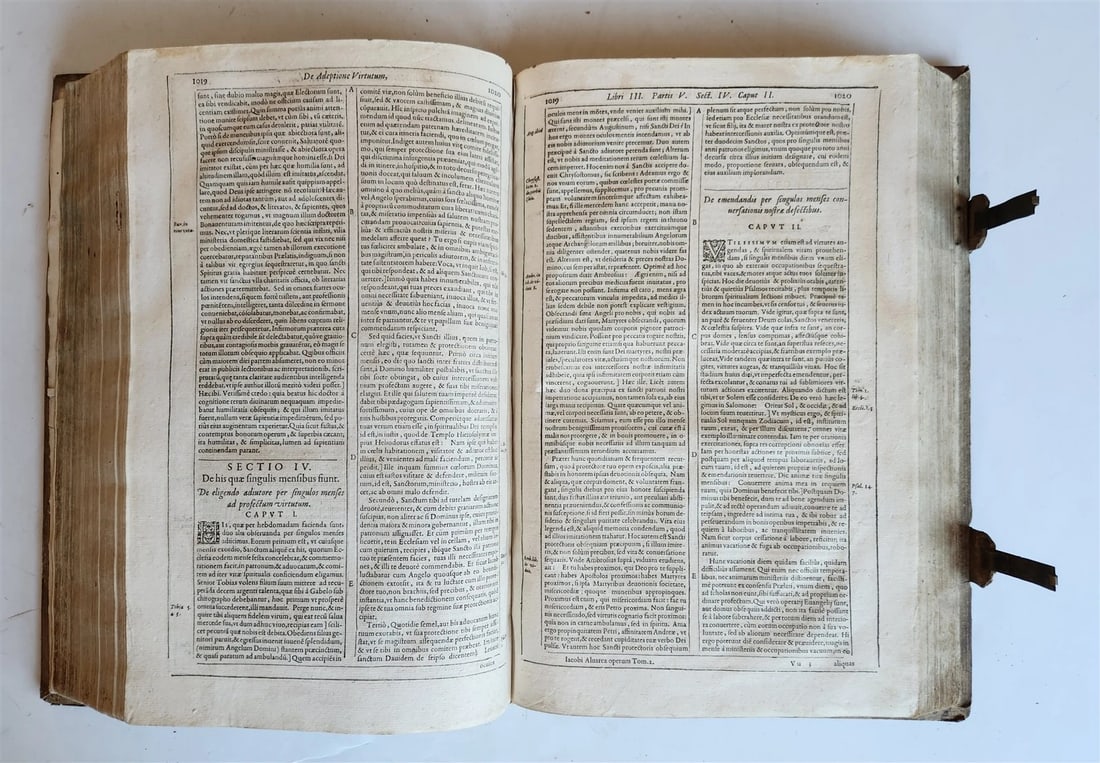 1613 On EXTERMINATION of EVIL & PROMOTION of GOOD antique JESUIT PIGSKIN FOLIO - 11