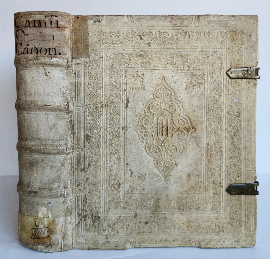 1662 CANON LAW TREATISE by Henricus Canisius antique PIGSKIN over WOOD BINDING: Title: 1662 CANON LAW TREATISE by Henricus Canisius antique PIGSKIN over WOOD BINDING Description: Henrici Canisi (Canisius, Heinrich, 1548-1610) Opera quae de iure canonico reliquit. In Libb. V. decr