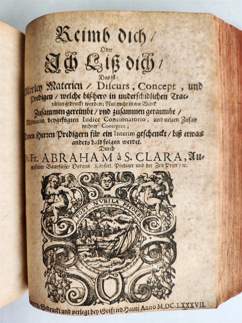 1686 JUDAS ISCARIOT BIOGRAPHY in GERMAN antique VELLUM BINDING - 4