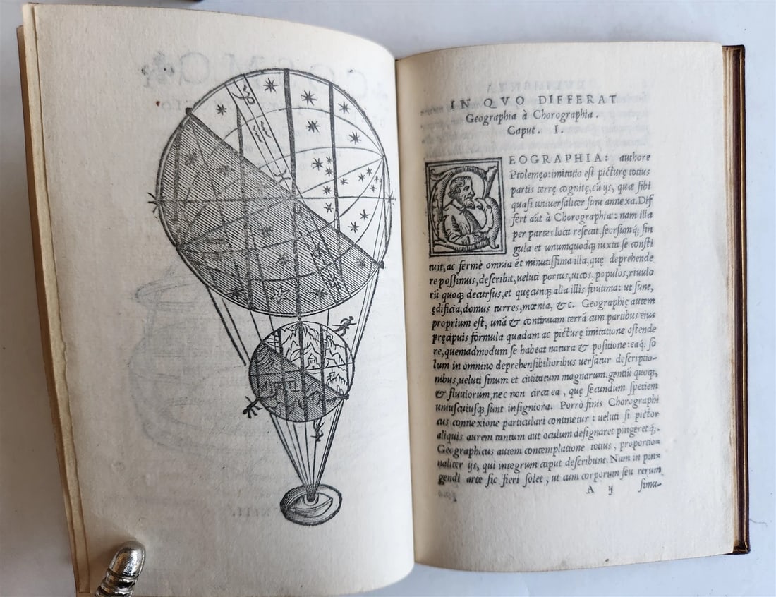 1533 POST-INCUNABULA COSMOGRAPHIA by PETRUS APIANUS antique ILLUSTRATED - 4