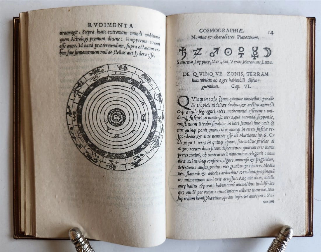 1533 POST-INCUNABULA COSMOGRAPHIA by PETRUS APIANUS antique ILLUSTRATED - 7