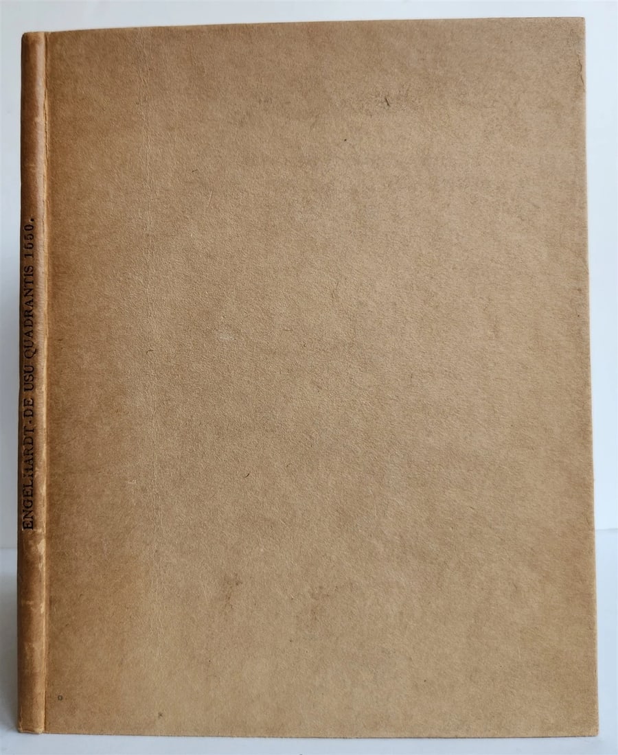 1550 SIGNED by AUTHOR Valentin Engelhardt ASTRONOMY GEOMETRY antique ILLUSTRATED - 4