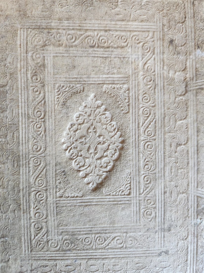 1701 RARE SERMONS of Trauner 2 VOLUMES antique scarce PIGSKIN BINDING - 10