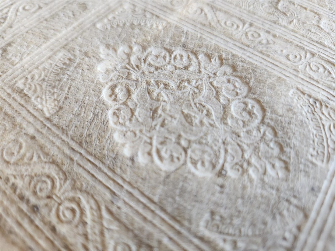 1701 RARE SERMONS of Trauner 2 VOLUMES antique scarce PIGSKIN BINDING - 11