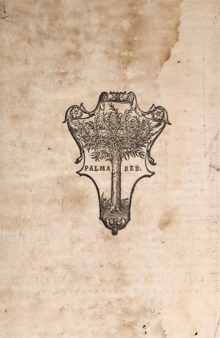 1535 LIVES OF ILLUSTRIOUS GREEKS & ROMANS by PLUTARCH antique PIGSKIN FOLIO - 6