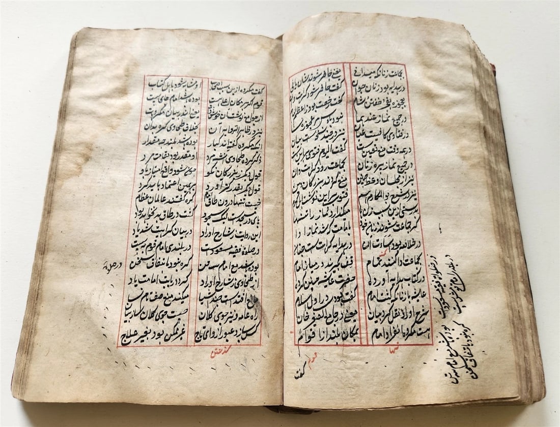 1788 MANUSCRIPT in FARSI antique Maslak al-Muttaqin Way of God-conscious FIQH - 14