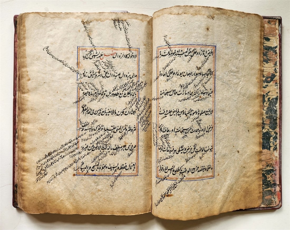 1839 ISLAMIC LAW ARABIC MANUSCRIPT antique An-Nukaya mukhtasar al-Wiqayah - 12