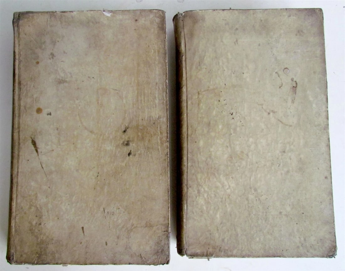 1749 2 VOLUMES THESAURUS SACRORUM RITUUM VELLUM BOUND FOLIO antique - 4