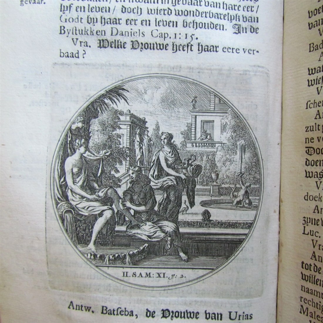 1739 NEW TESTAMENT BIBLE HISTORY ILLUSTRATED w/ 47 ENGRAVINGS antique VELLUM - 10