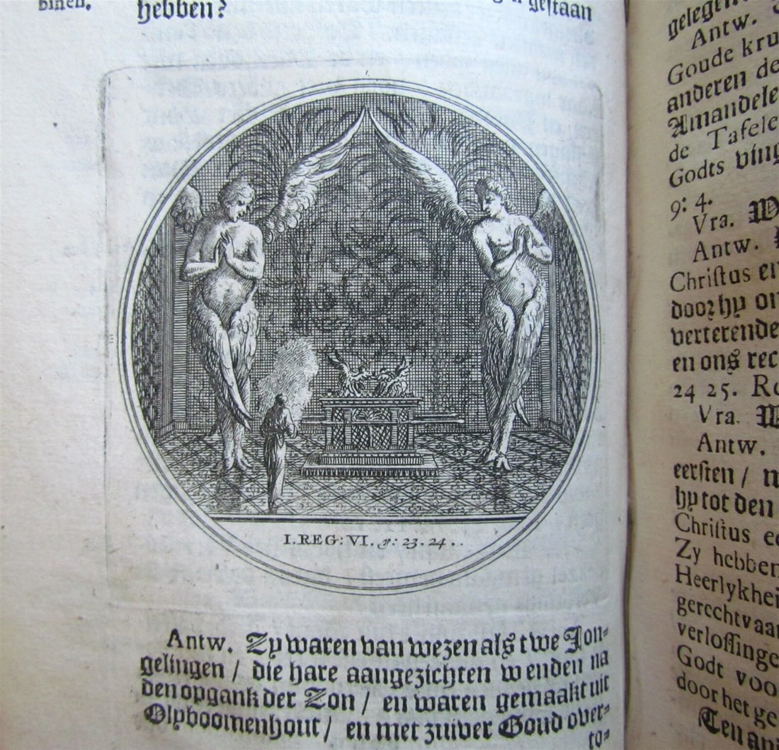 1739 NEW TESTAMENT BIBLE HISTORY ILLUSTRATED w/ 47 ENGRAVINGS antique VELLUM - 11