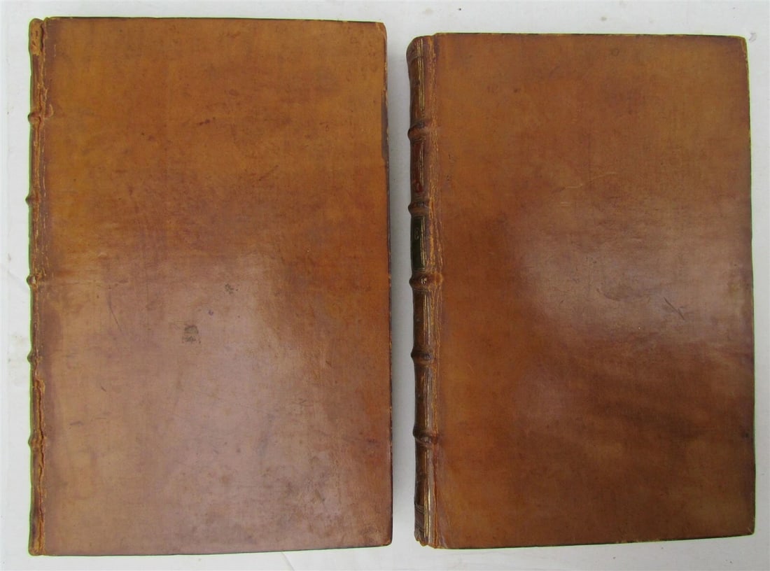 1749 METAPHYSICS PHYSICS MICROSCOPY 2 VOLUMES ILLUSTRATED antique SCIENCE - 3