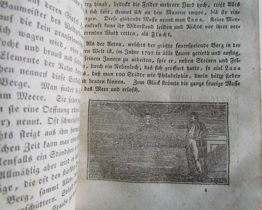 1835 DESCRIPTION OF THE WORLD antique AMERICANA Beschreibung der Welt in GERMAN - 7