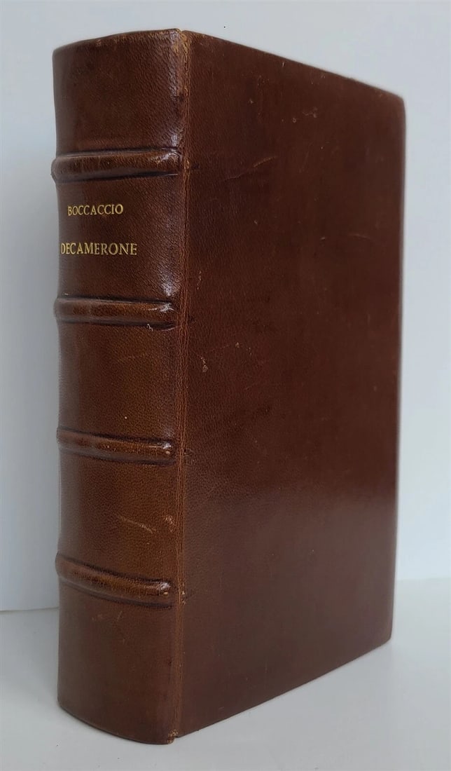 1556 LE DECAMERON by Giovanni BOCCACCIO antique RARE 16th CENTURY - 3