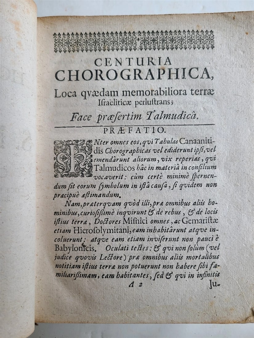 1675 Horae Hebraicae et Talmudicae by John Lightfoot antique JUDAICA - 7