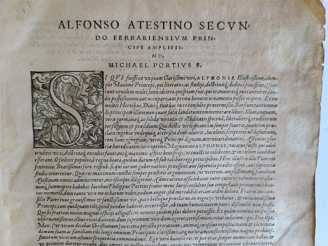 1569-1576 16th CENTURY LAW BOOK antique VELLUM BOUND FOLIO in LATIN - 8