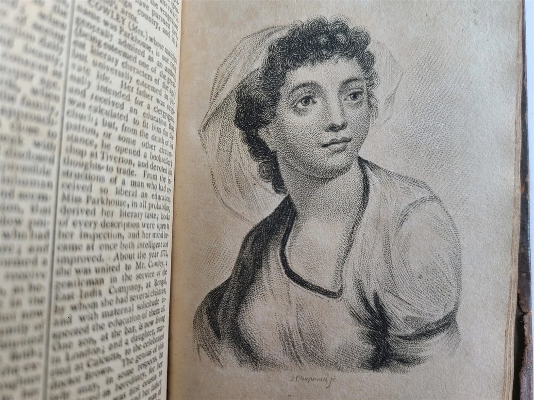 1804 MEMOIRS OF CELEBRATED FEMALE CHARACTERS Mary Pilkington ILLUSTRATED antique - 12