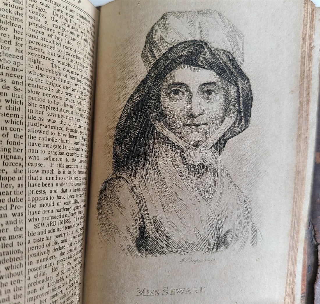 1804 MEMOIRS OF CELEBRATED FEMALE CHARACTERS Mary Pilkington ILLUSTRATED antique - 7