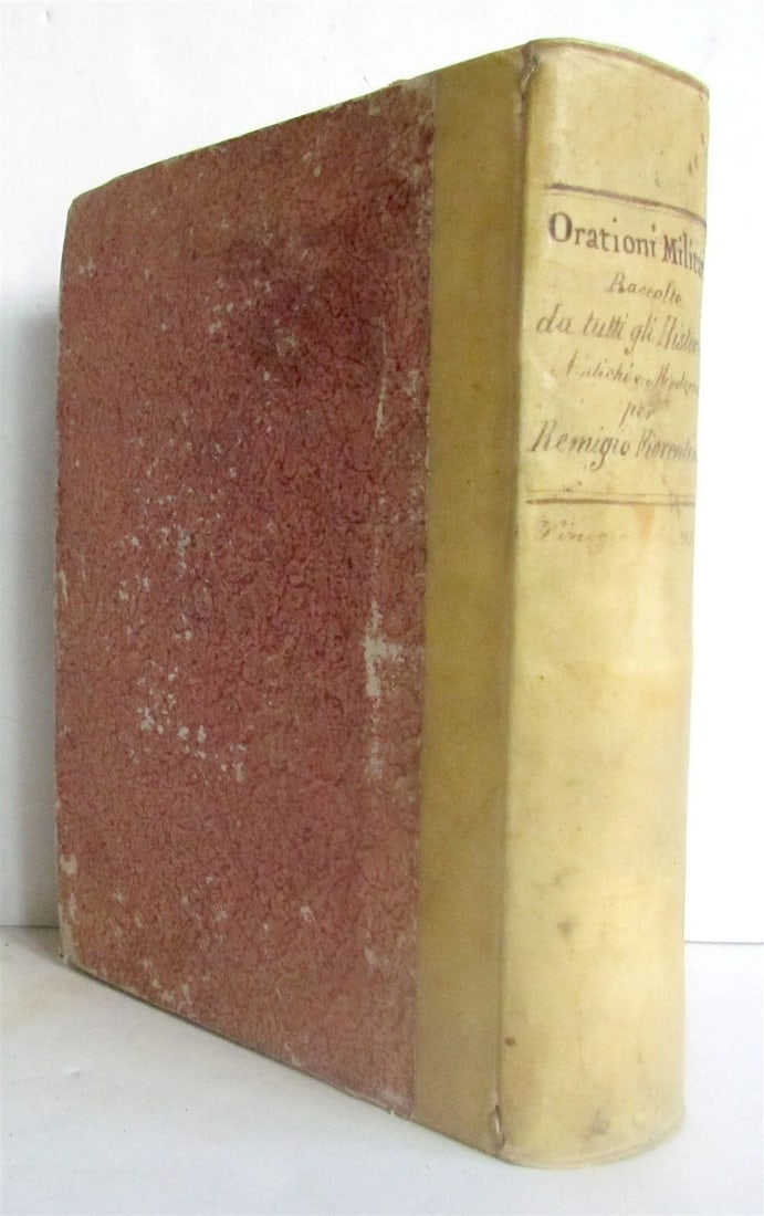 1585 MILITARY ORATIONS by Remigio Nannini in ITALIAN antique 16th CENTURY RARE - 3