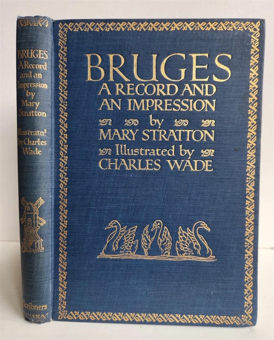 1914 BRUGES RECORD and an IMPRESSION antique ILLUSTRATED (1 of 14)
