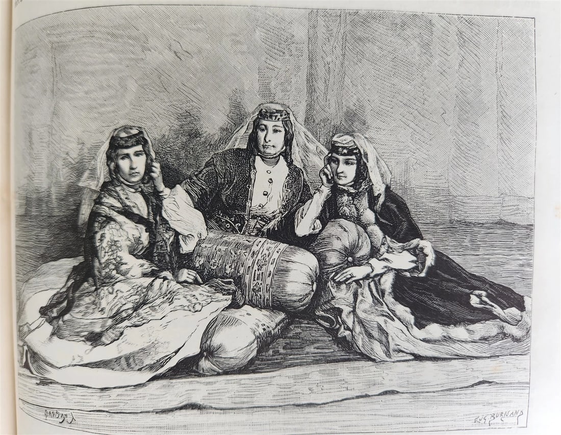 1884 HISTORY VOYAGES ILLUSTRATED antique CAUCASUS MEXICO ALASKA BELGIUM GREECE - 8