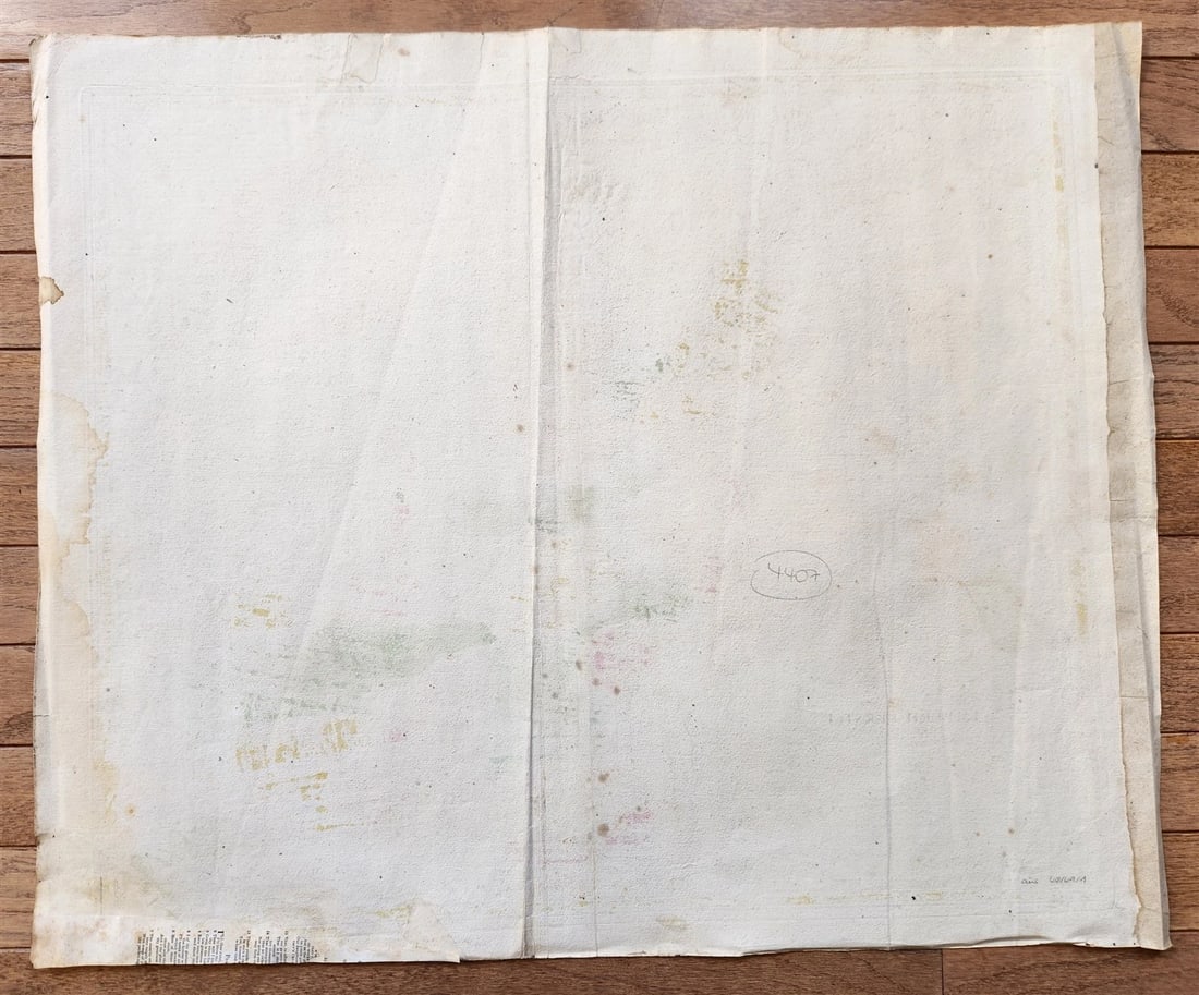 1724 PERSIAN EMPIRE antique MAP IMPERII PERSICI by Homann - 9