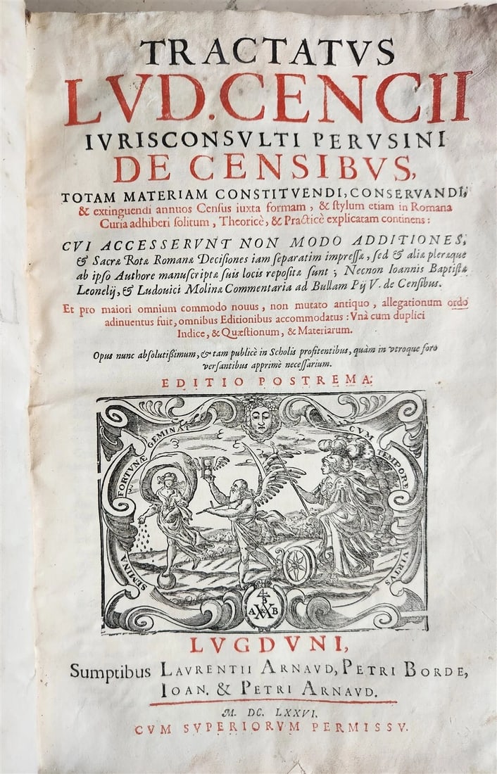 1676 pair of LAW FOLIO BOOKS antique VELLUM BINDING w/ MANUSCRIPT SPINES - 4