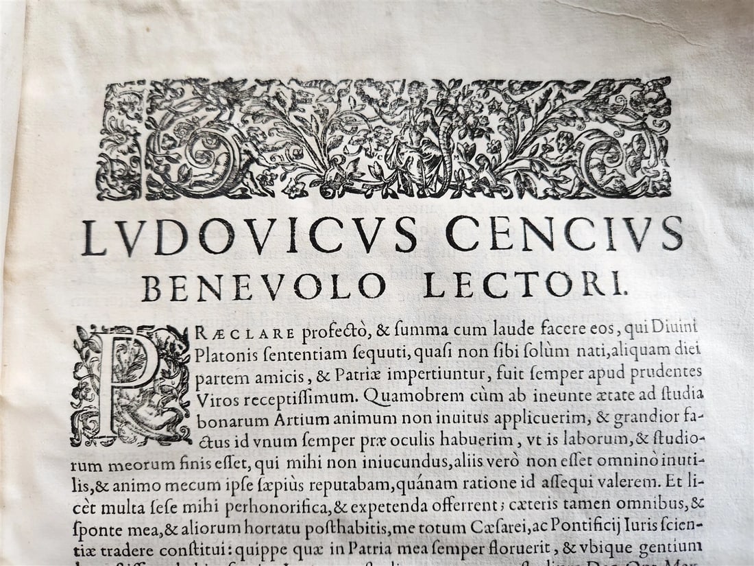 1676 pair of LAW FOLIO BOOKS antique VELLUM BINDING w/ MANUSCRIPT SPINES - 9