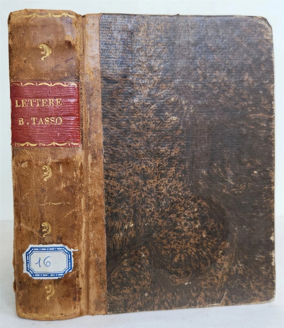 1578 LETTERS of BERNARDO TASSO antique 16th CENTURY in ITALIAN - 3