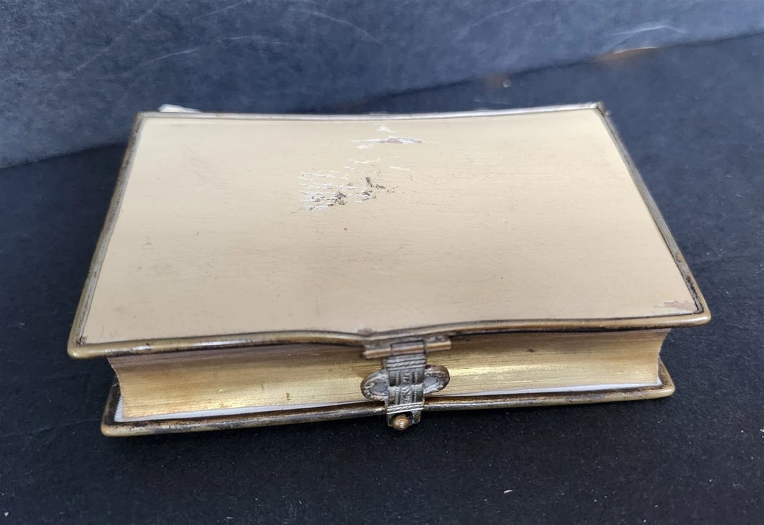 1879 PRAYER BOOK in FRENCH antique METAL DECORATED BINDING - PAROISSIEN ROMAIN - 4