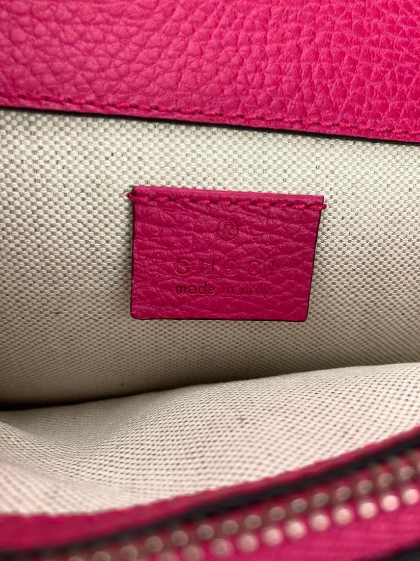 Gucci Dionysus Pink Guccify Small Handbag NWOT - 3