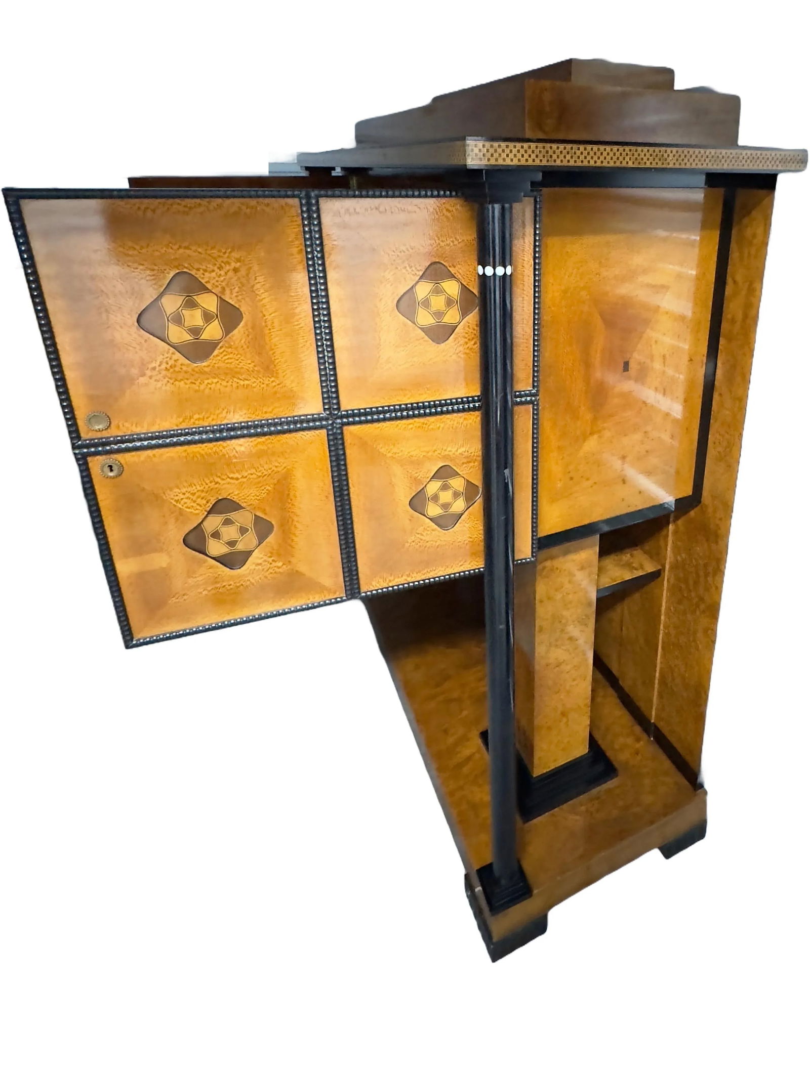 Early 20th Century Josef Maria Olbrich Cabinet Originally Designed for a Music Room - 3