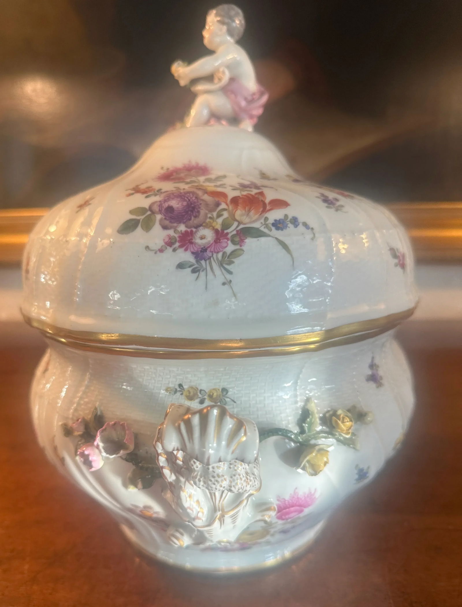 Late 18th Century Kpm Porcelain Toureen in the Meisen Taste - 4
