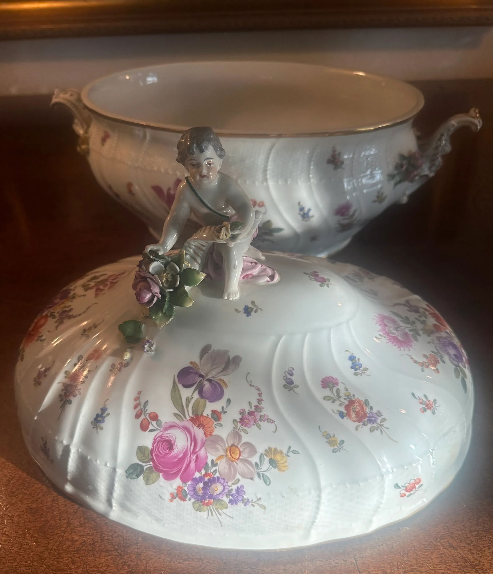Late 18th Century Kpm Porcelain Toureen in the Meisen Taste - 5