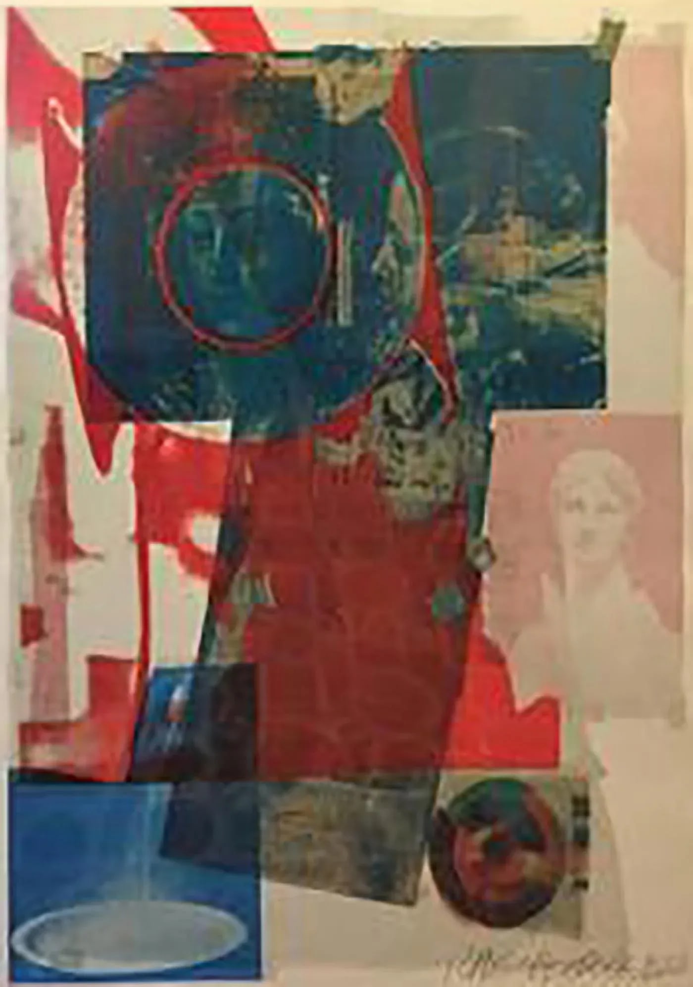 1968 Robert Rauschenberg Pencil Signed Color Lithograph - 2