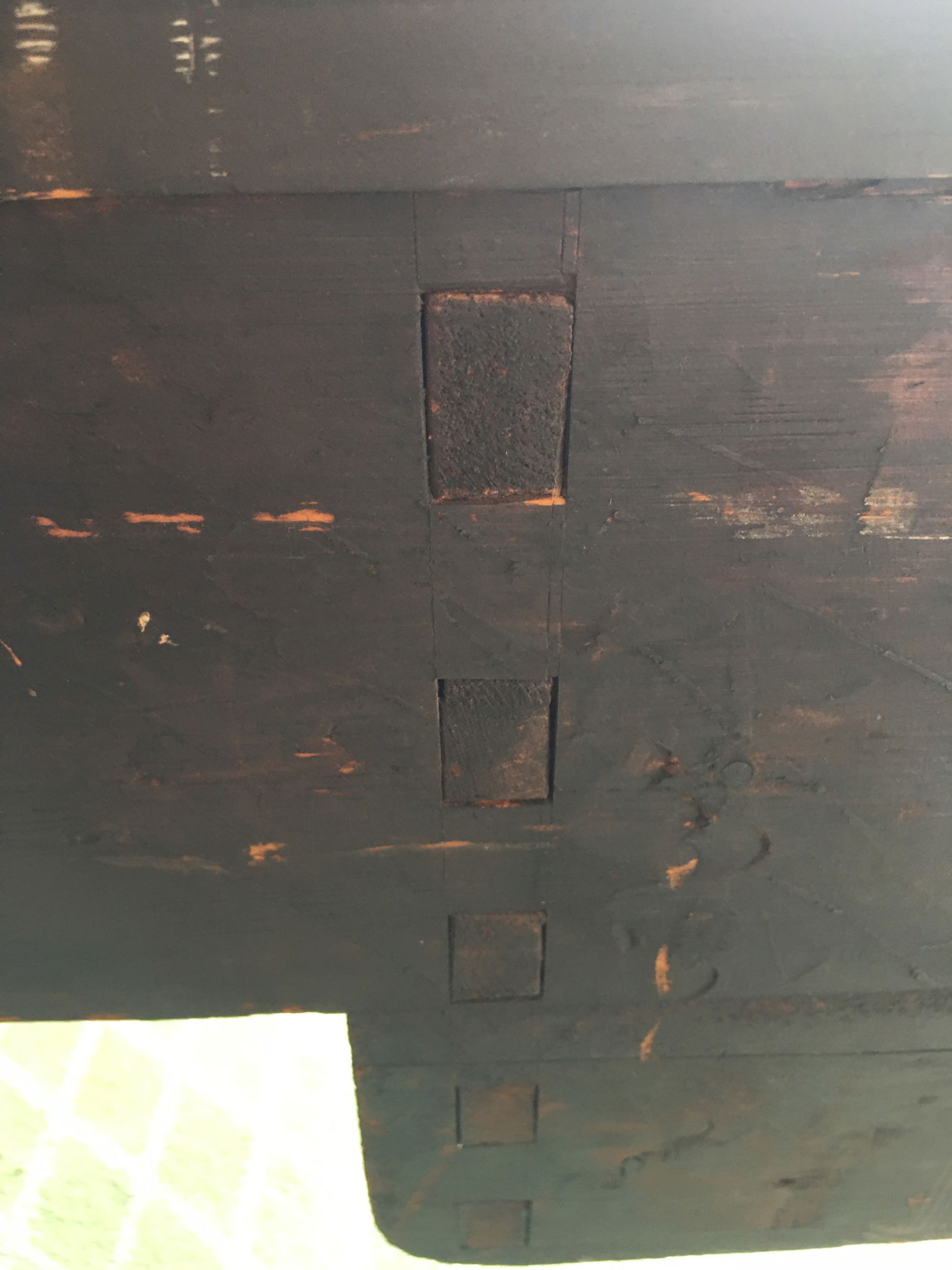 English Antique Bow Front Breakfront Sideboard - 4