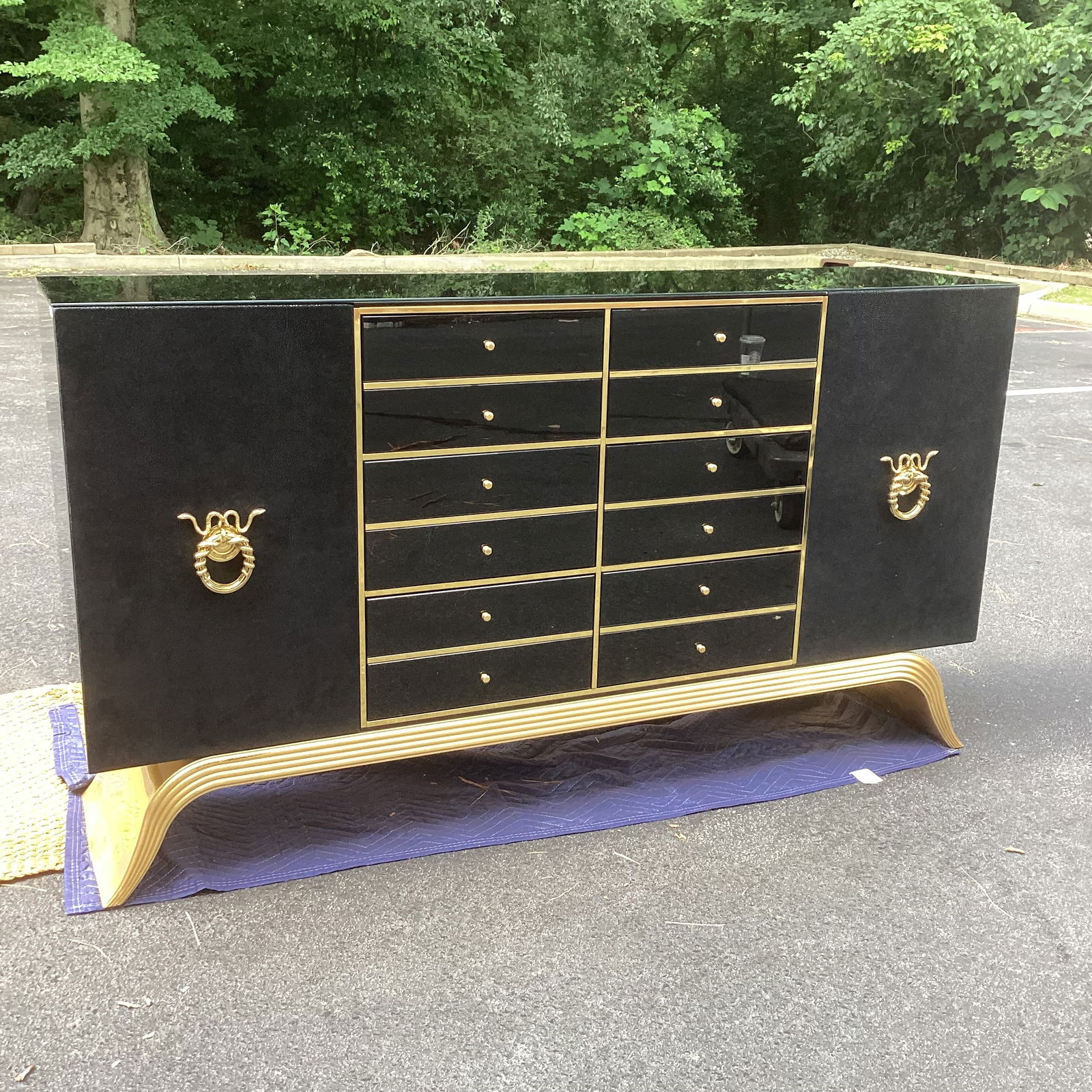 Hand Crafted Koket "The Sinful" Dresser Cabinet Console - 4