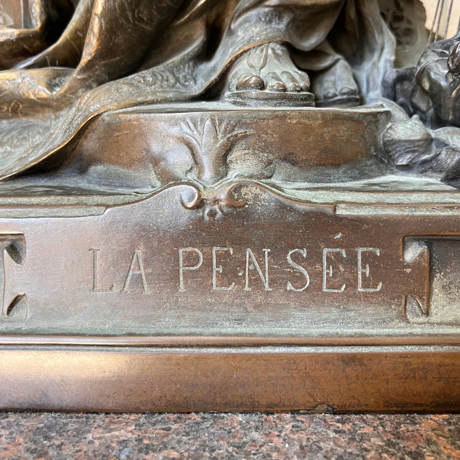 French Bronze With Original Gallery Pedestal by Gustav Frédéric Michel, 1896 - 17