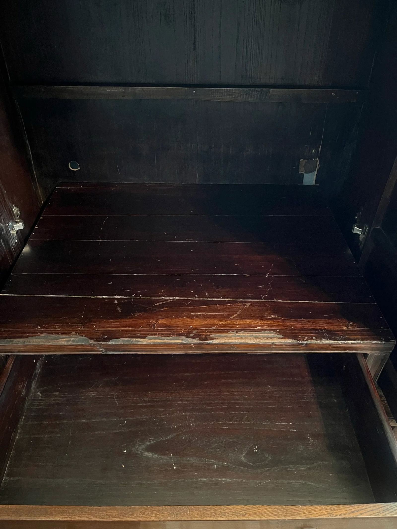 Late 19th Century Qing Elm "Wedding Cabinet" - 10