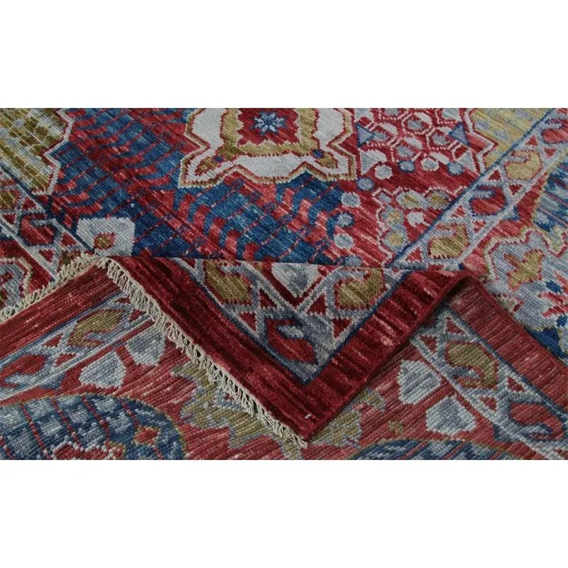 Handwoven Mamlouk Style Area Rug 12'4"³ X 15'1"³ - 3