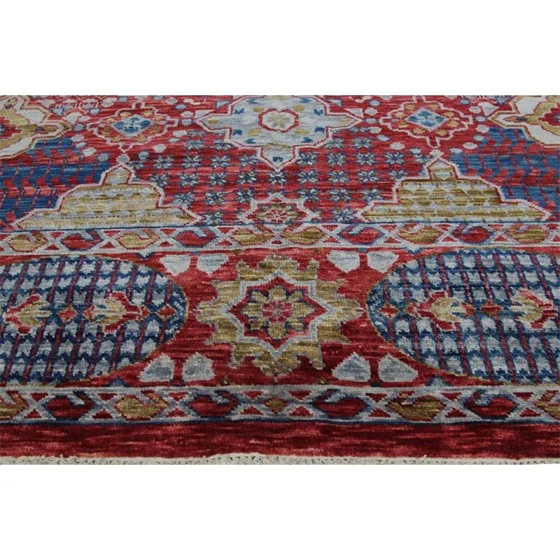 Handwoven Mamlouk Style Area Rug 12'4"³ X 15'1"³ - 7